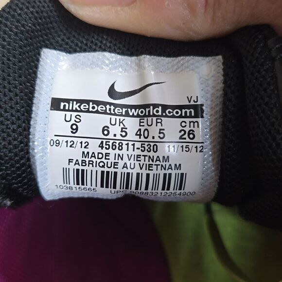 NIKE ZOOM RIVAL S TRACK AND FIELD SPRINT CLEAT SHOES, SIZE 9 - Picture 8 of 8